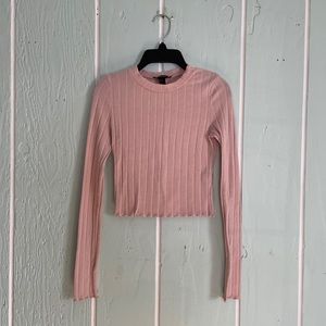forever21 pink long sleeve